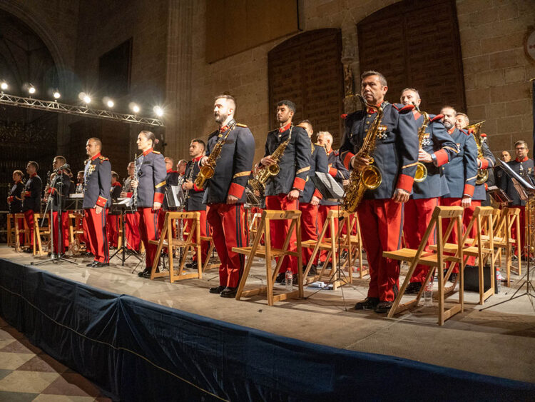 El concierto de San Frutos en la Catedral abre los actos por el patrón 1 Concierto de San Frutos en la Catedral, a cargo de la Unidad de Música del Regimiento de Infantería ‘Inmemorial del Rey Nº 1’. / HÉCTOR CRIADO