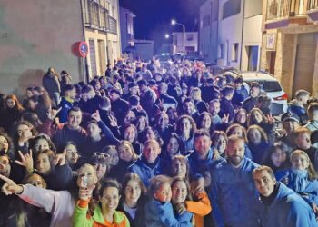 Las peñas disfrutando y concierto nocturno en 2024. / Ayuntamiento de San Cristóbal de Segovia