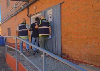 El detenido estaba cumpliendo una pena de 28 años por tráfico de drogas y blanqueo de capitales. / Policía Nacional