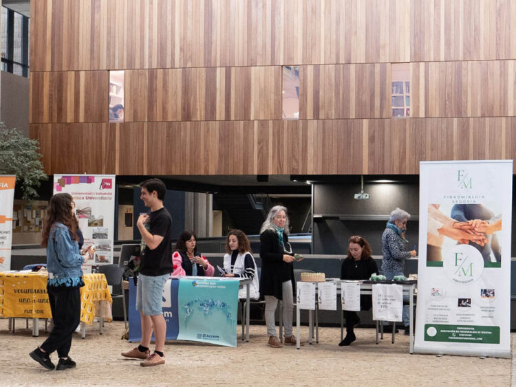 Un total de 16 entidades participarán en la Feria del Voluntariado en el Campus María Zambrano 1 Feria del Voluntariado en el Campus María Zambrano de Segovia. / UVA