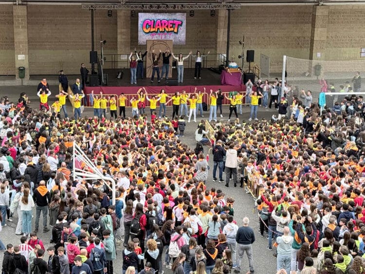 Fiestas en el Colegio Claret de Segovia. / COLEGIO CLARET