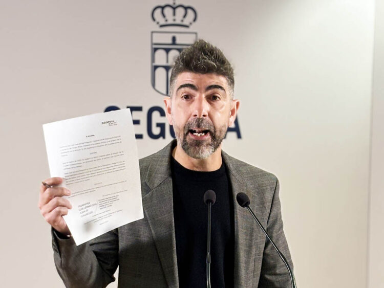 Segovia en Marcha reclama la celebración del debate sobre el estado de la ciudad 1 Guillermo San Juan, concejal de Segovia en Marcha (Podemos - Alianza Verde). / SEM