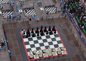 Imagen aérea durante una partida en una cita pasada./IMD SEGOVIA