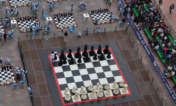 Imagen aérea durante una partida en una cita pasada./IMD SEGOVIA