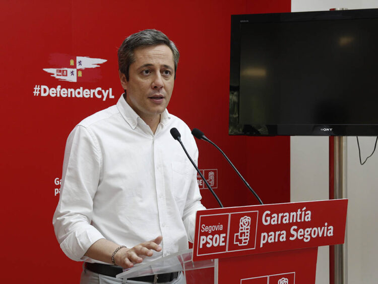 José Bayón dimite como secretario general de la Agrupación Municipal Socialista de Segovia 1 José Bayón. / NEREA LLORENTE