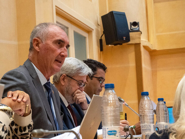 José Mazarías, Alejandro González-Salamanca y José Luis Horcajo. / Héctor Criado