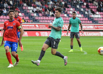 Juanma Domínguez saltó al campo en el minuto 77./ G. SEGOVIANA