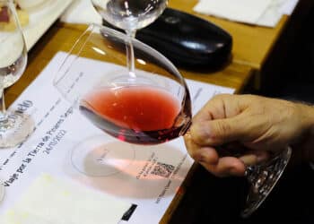 Degustación de vino en el ciclo 'Otoño Enológico'. / DIEGO GÓMEZ