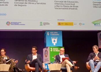 El concejal durante su participación en la jornada. /AYUNTAMIENTO DE SEGOVIA