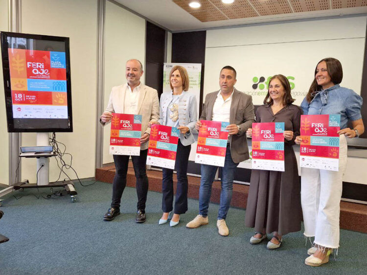 Presentación de la Feria de Jóvenes Empresarios de Segovia 'Feriaje'. / FES