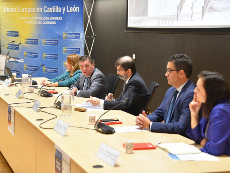 Presentacion de las redes de informacion europeas en Castilla y Leon
