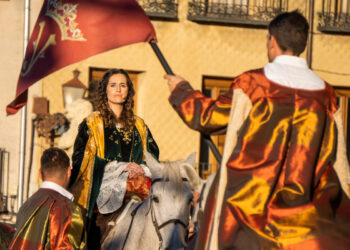 Recreación Proclamación Reina Isabel - Héctor Criado