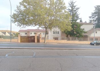 Fachada principal del Centro de menores Juan Pablo II. Javier Martín.