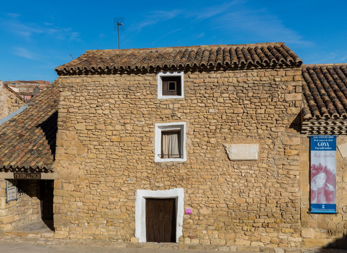 Casa natal de Francisco Goya, Fuendetodos, Zaragoza.