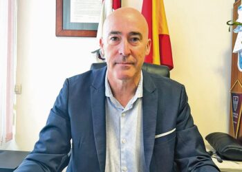 El alcalde de San Cristóbal, Óscar  Moral. / Ayuntamiento de San Cristóbal de Segovia