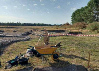 Octava campaña de excavación en el yacimiento / AULA ARQUEOLÓGICA DE AGUILAFUENTE
