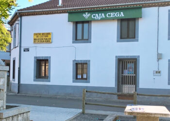 Vista de la biblioteca de la Fundación Caja Cega.