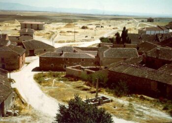 Fotografía de archivo del antiguo caño de la localidad / AYTO. DE ARMUÑA