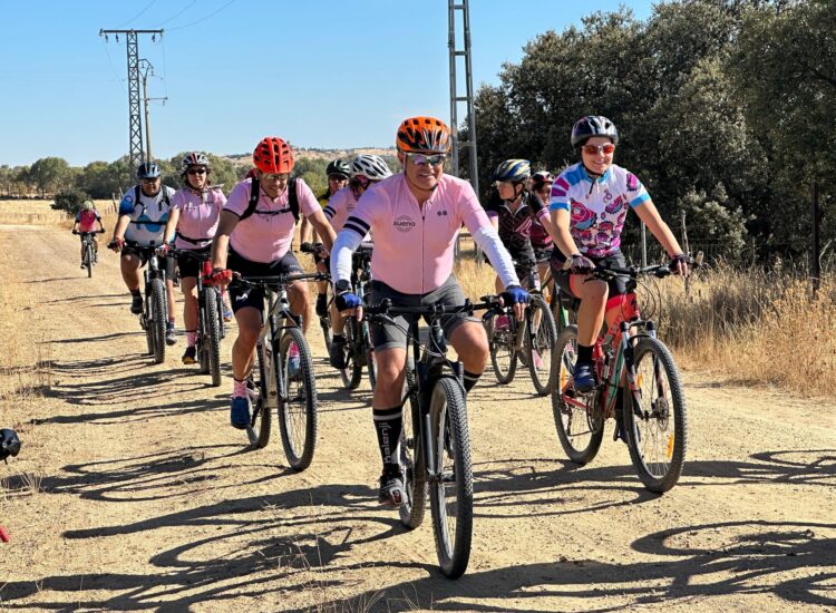 Varios participantes durante un instante de la prueba./FUND. CAJA RURAL