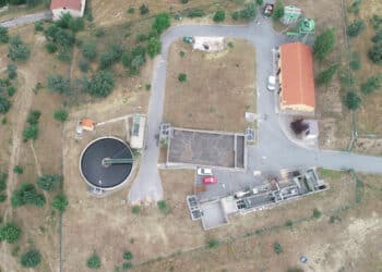 EDAR de Palazuelos de Eresma./ E. A.