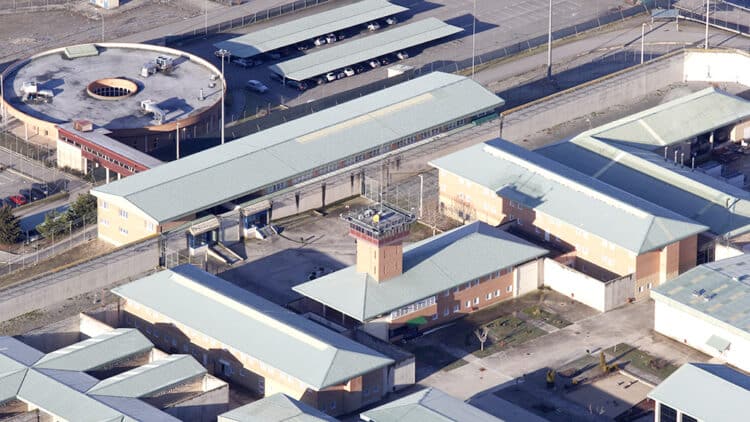 Imagen aérea del Centro Penitenciario de Segovia. / El Adelantado