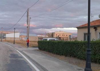 Casas y zonas afectadas por el rayo en Cantimpalos. / L. MATARRANZ