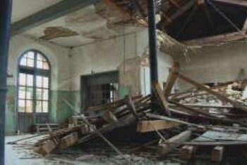 Estado actual de la estación de ferrocarril / ASOCIACIÓN VECINAL