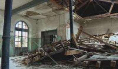 Estado actual de la estación de ferrocarril / ASOCIACIÓN VECINAL