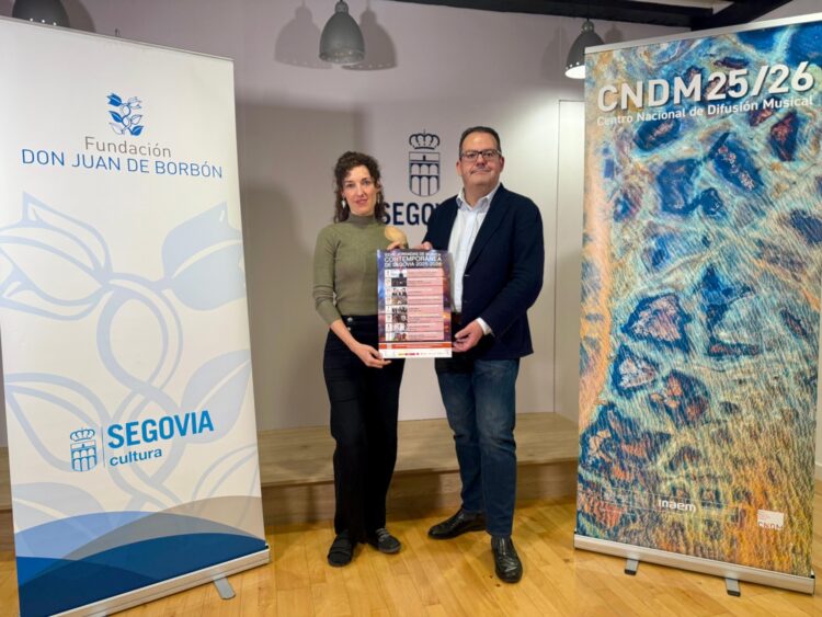 Los representantes de ambas instituciones. /AYUNTAMIENTO DE SEGOVIA