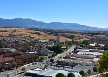 Vista aérea de La Lastrilla y El Sotillo, municipio que cuenta con 4.903 empadronados a fecha de hoy / A.M.