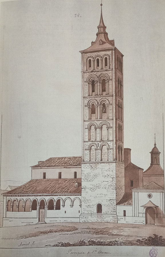 Plaza, iglesia y torre de San Esteban (I) 1 1 S Esteban Avrial