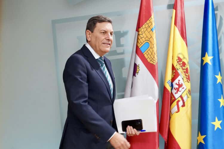 Luz verde al complemento para el operativo contra incendios 1 Comparecencia del Portavoz de la Junta tras el Consejo de Gobierno. / Miriam Chacón