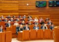 Sesión de Pleno de este miércoles en las Cortes de Castilla y León. / Leticia Pérez