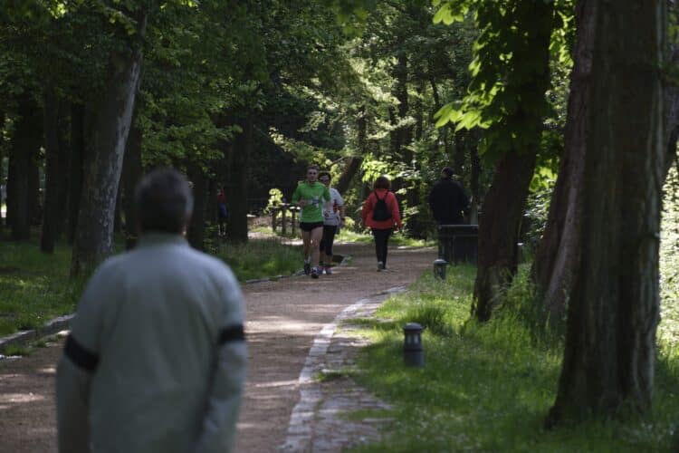Un mapa interactivo para favorecer la salud urbana 1 Gente paseando en la Alameda del Parral. /KAMARERO