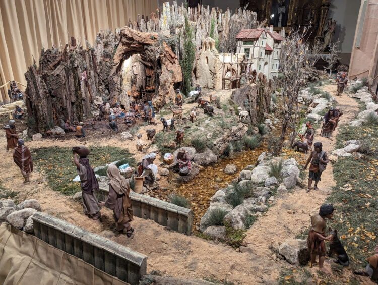 La magia navideña regresa en el XXXV certamen de Belenes 1 Belén participante en una edición anterior. /DIPUTACIÓN DE SEGOVIA