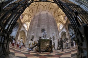 La liturgia y la piedad en la Catedral de Segovia (1945-2025) (III) 4 Procesión del Corpus Christi.