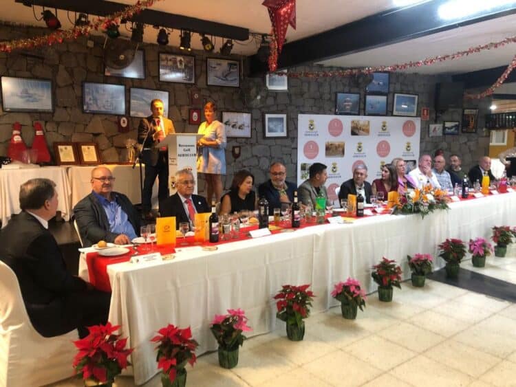 La cena contó con productos íntegramente segovianos.. Diputación