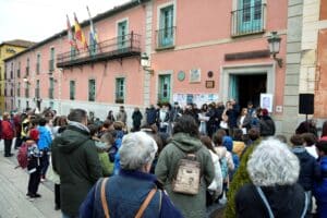 Los municipios segovianos conmemoran el Día Internacional de la Eliminación de la Violencia contra la Mujer 3 Actividad conmemorativa por el 25N en La Granja / FRANCISCO J. SÁNCHEZ