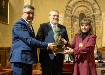 Entrega del galardón Agapito Marazuela en la Real Academia de San Quirce.. / Héctor Criado