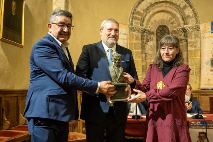 Entrega del galardón Agapito Marazuela en la Real Academia de San Quirce.. / Héctor Criado