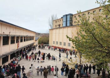 Movilización de la comunidad educativa de La Aneja. / AMPA LA ANEJA
