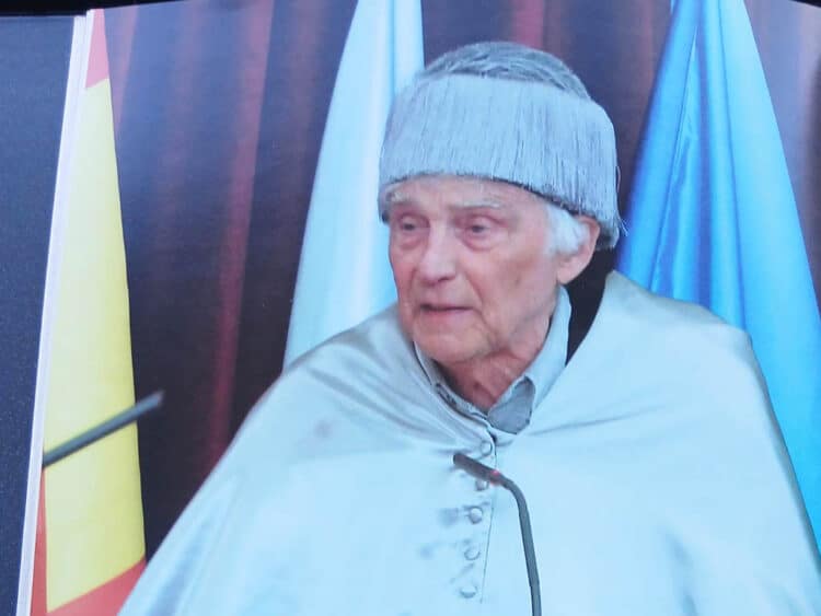 Armand Mattelart, doctor honoris causa por la Universidad de Valladolid. / UVA