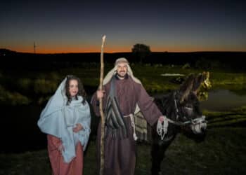 Actores en la representación de 2024.