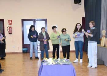 Durante el acto se nombró a las 38 víctimas de la violencia de género.