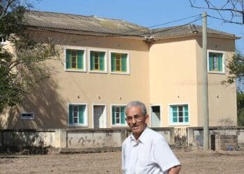 Jesús Torres en la Misión de Sabiie, Mozambique / JUAN ANDRÉS SAIZ GARRIDO