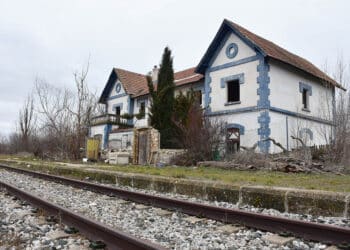 Estación de tren de Turrubuelo. / A.M.