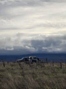 Todoterrenos de una empresa operadora de estas aeronaves / E.A.