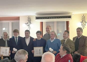 Entrega de premios del Certamen 'Judión de oro' de La Granja. / ASOCIACIÓN TAURINA DE LA GRANJA