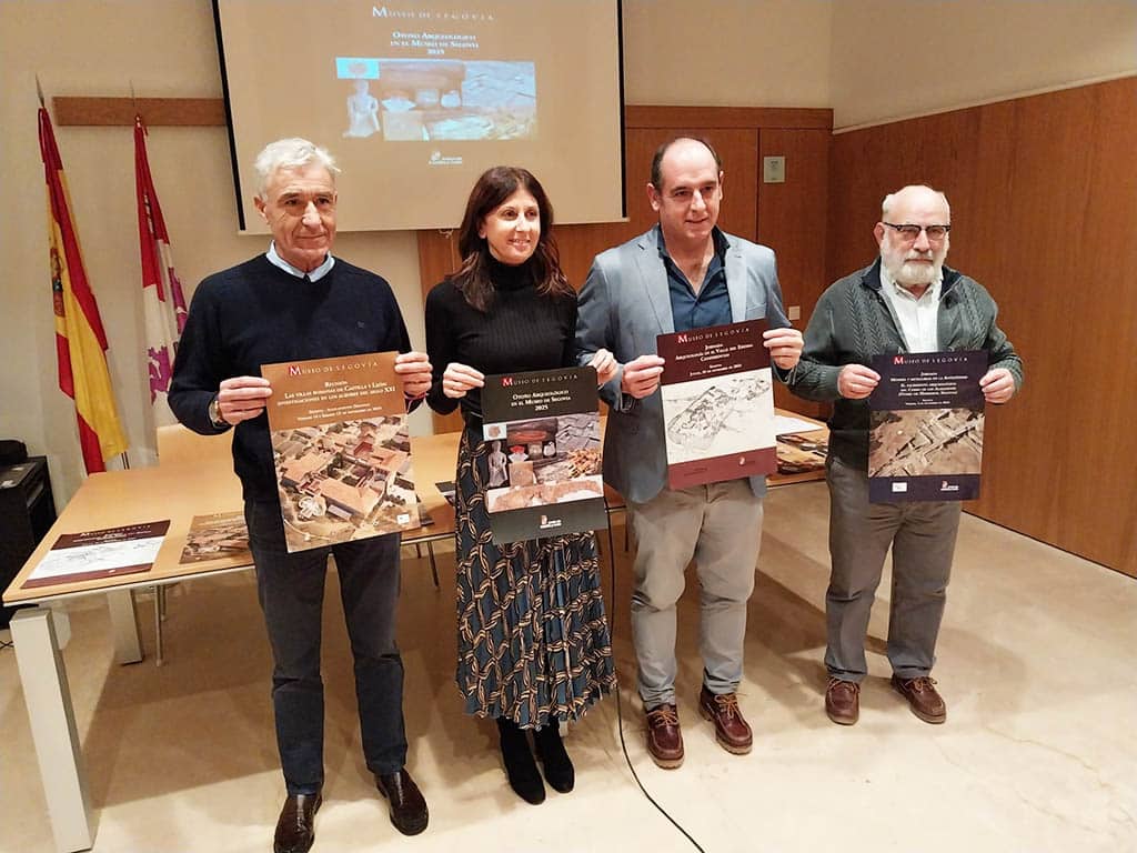 Presentación del programa 'Otoño arqueológico en el Museo de Segovia'. / JCYL