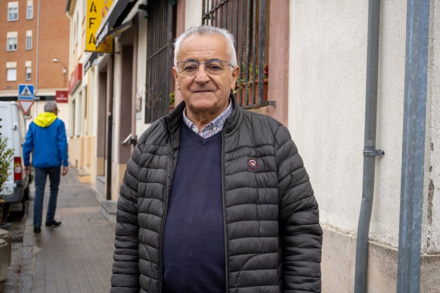 Segovia y San Bartolomé de Tirajana celebran tres décadas de hermandad 3 Francisco García Borregón, presidente de la Asociación Cultural y Deportiva de Andariegos Segovianos. / HÉCTOR CRIADO